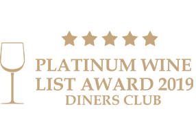Platinum Wine List Award
