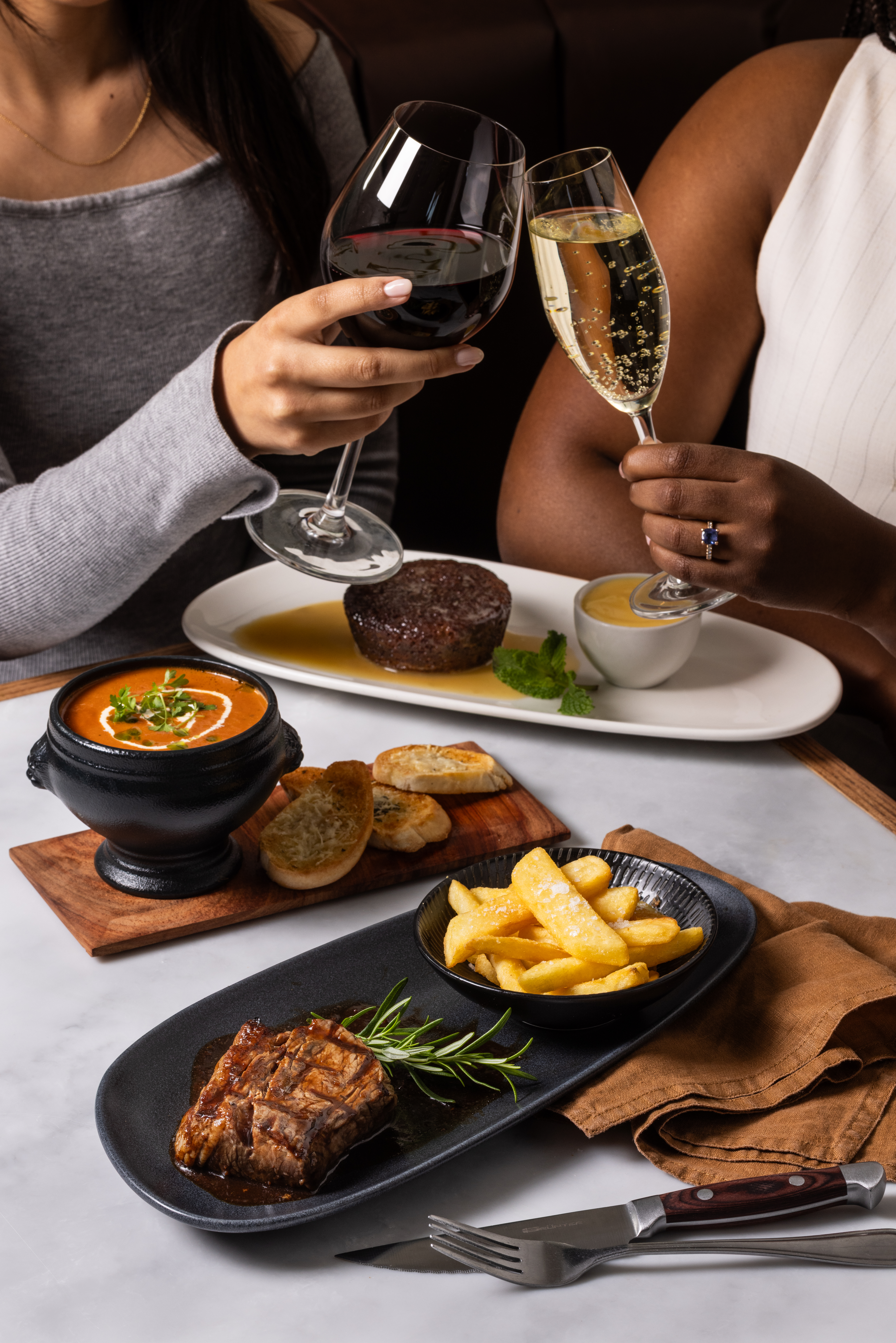 Corporate Gifting - Chef preparing steak