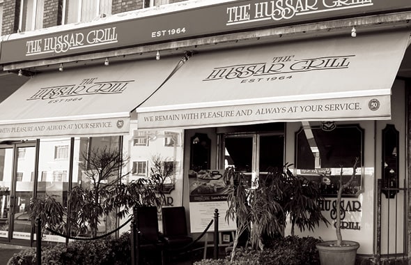 Historic moments from Hussar Grill's journey since 1964 - our heritage and tradition