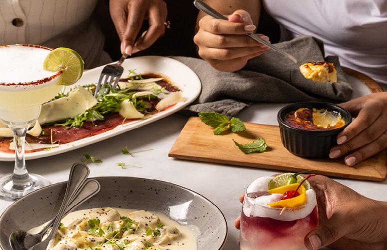 Elegant private dining room setup at Hussar Grill for exclusive events